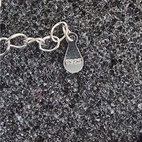 1 Carat Moissanite Rhodium Plated Sterling Silver Simple Pendant Necklace - Picture 10 of 12